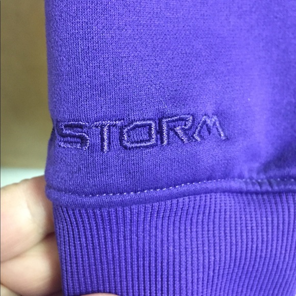Purple Under Armour Ladies Cold Gear Hoodie SM/P - Picture 3 of 5